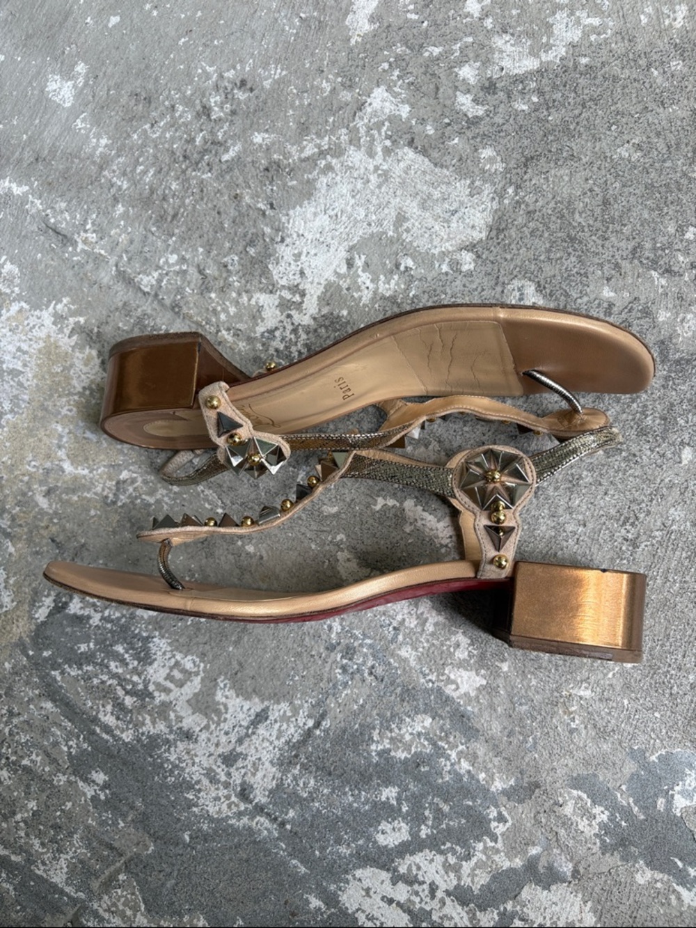 Christian Louboutin Kalederia spike sandals - Picture 3 of 9